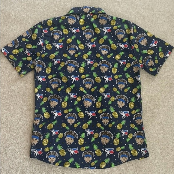 Toronto Blue Jays Lourdes Gurriel Jr Pineapple Hawaiian Shirt Mens XL - Picture 4 of 4